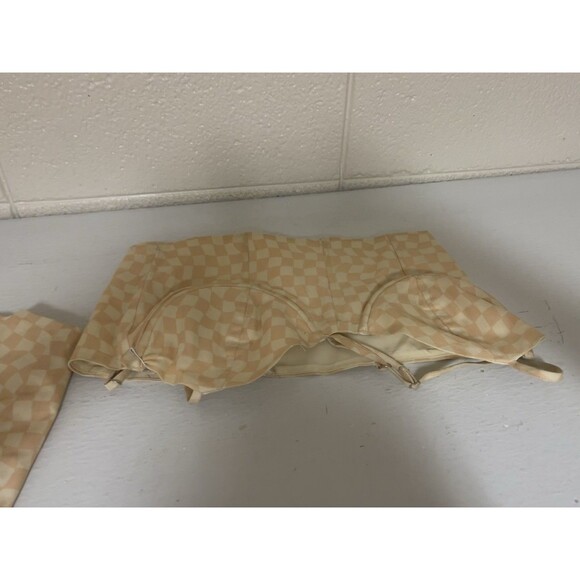 Peppermayo Wavy Checkered Bustier With Matching Skirt - Picture 9 of 10